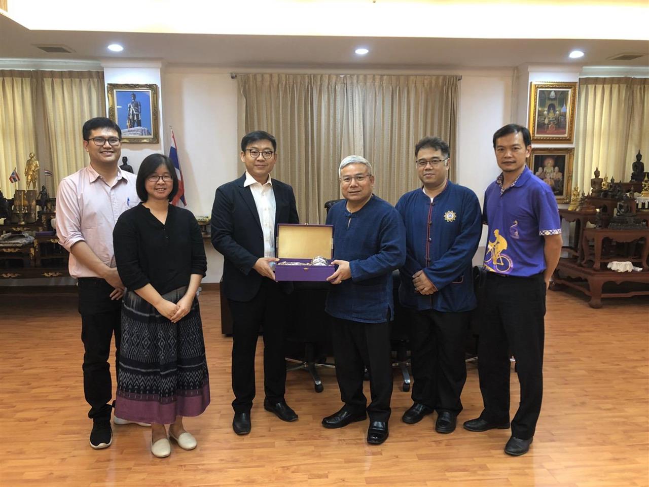 คณะวิศวกรรมศาสตร์เข้าแสดงความยินดีในโอกาสเข้ารับตำแหน่งผู้ว่าราชการจังหวัดพะเยา